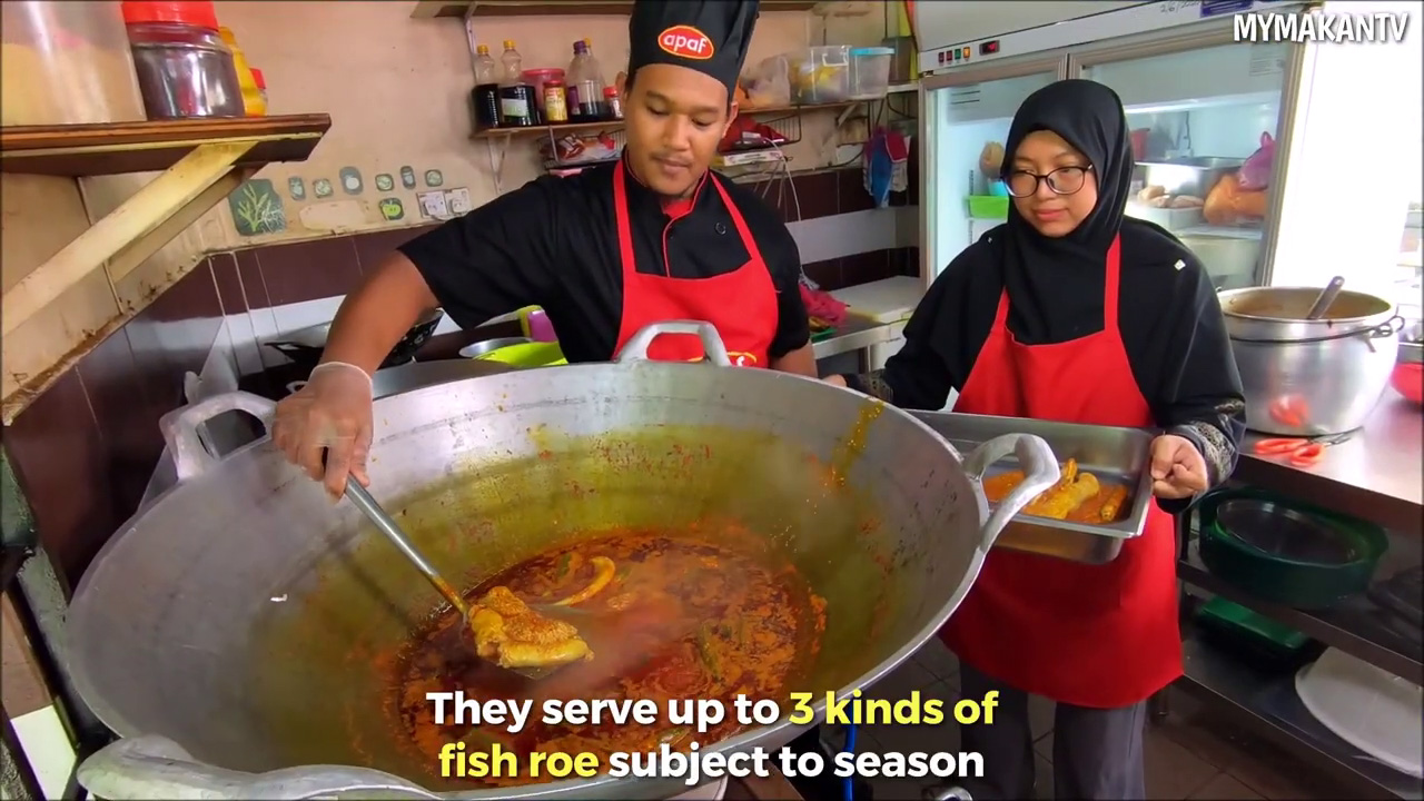 asam pedas telur ikan mayong